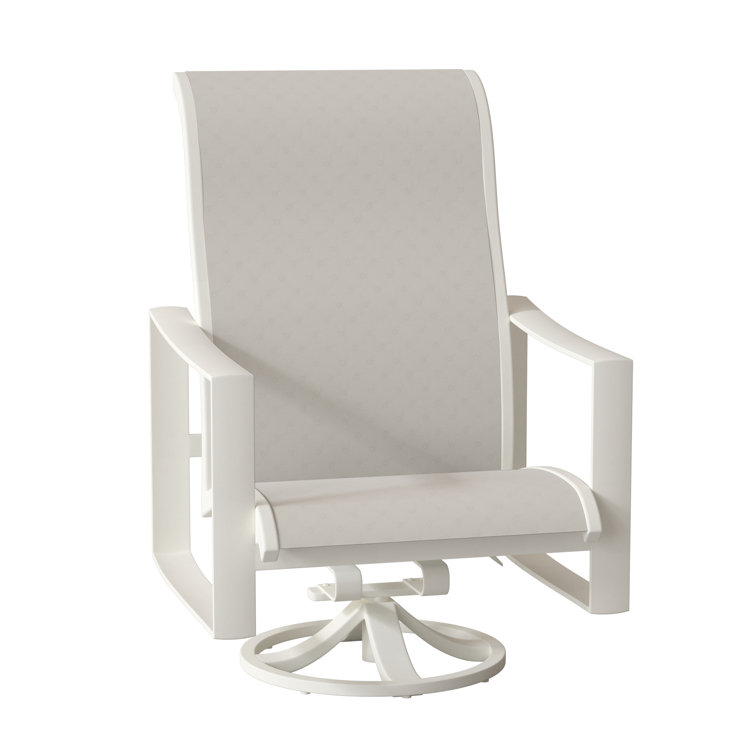 Tropitone Kenzo Swivel Patio Dining Armchair Wayfair